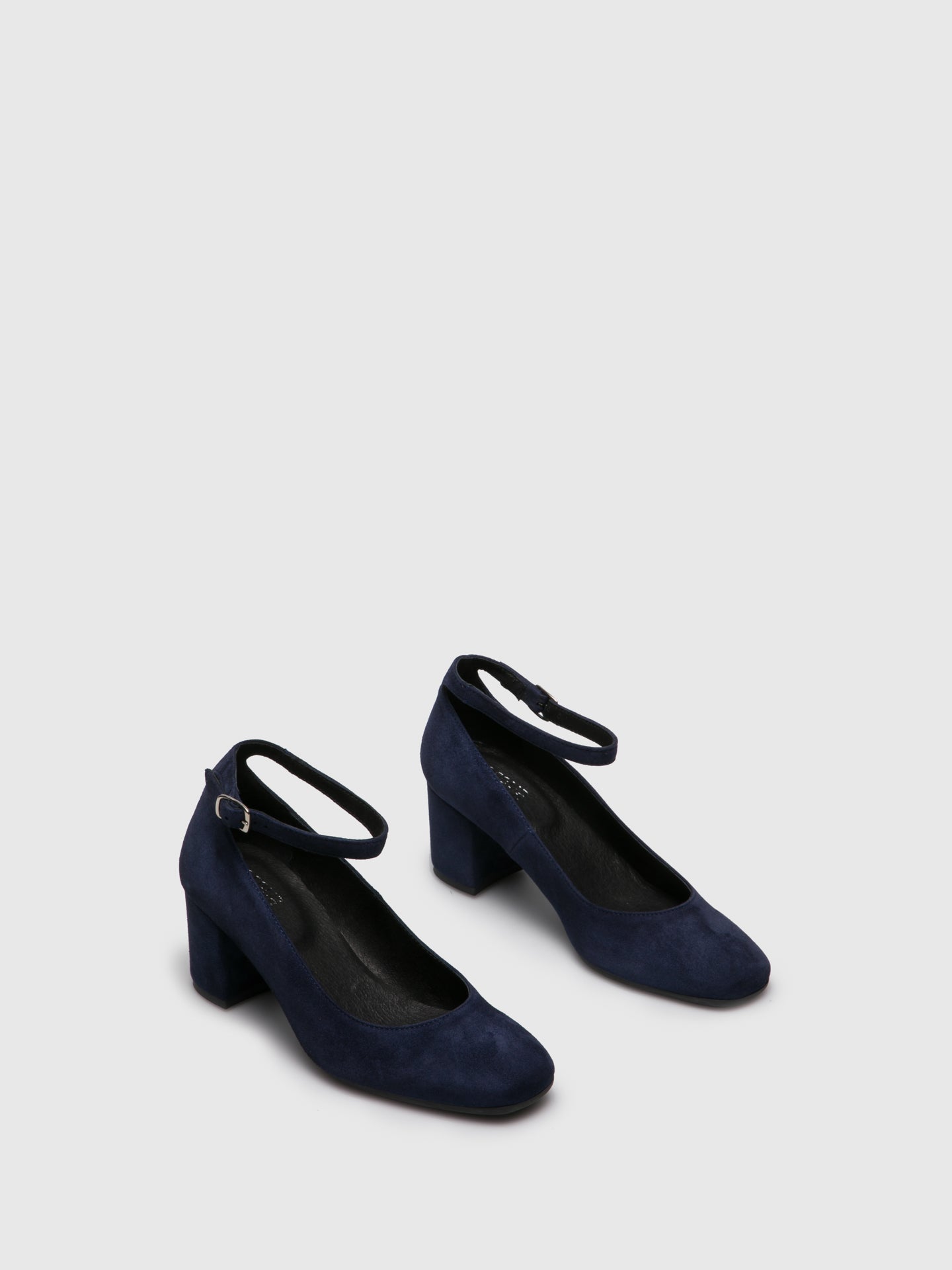 Foreva Navy Ankle Strap Shoes